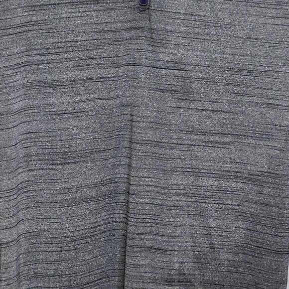 Levelwear Heather Grey w/Purple LS and Collar Poly Univ. of Washington Shacket M - Picture 3 of 16